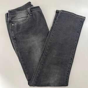 Chico’s Platinum Denim Jeans.  Gray.  Size 1 Reg.  Or Size 8 (See size chart).